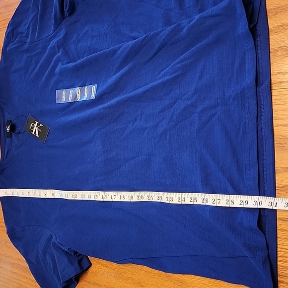 Calvin Klein Blue Short Sleeve Tee - Picture 7 of 9